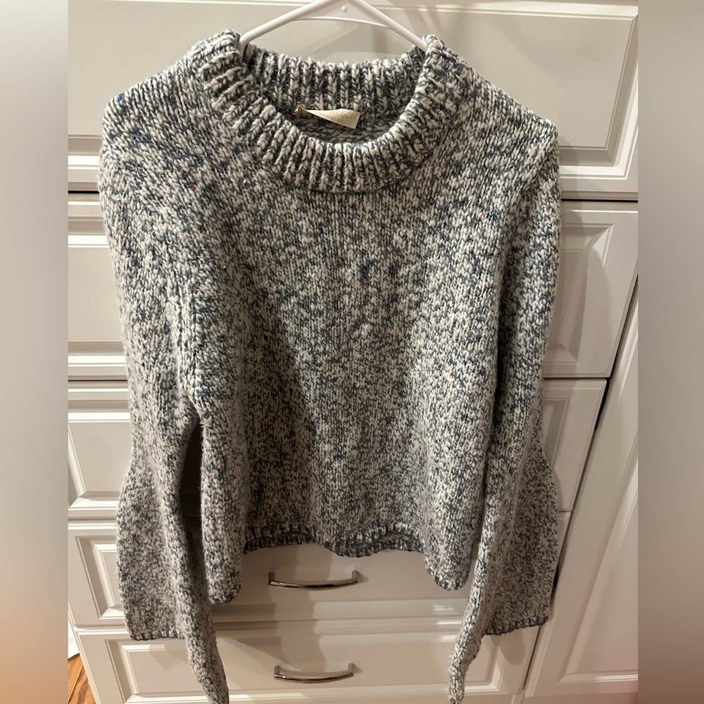 Ulla Johnson Luisa Marbled Wool Blend Sweater Sz XL
